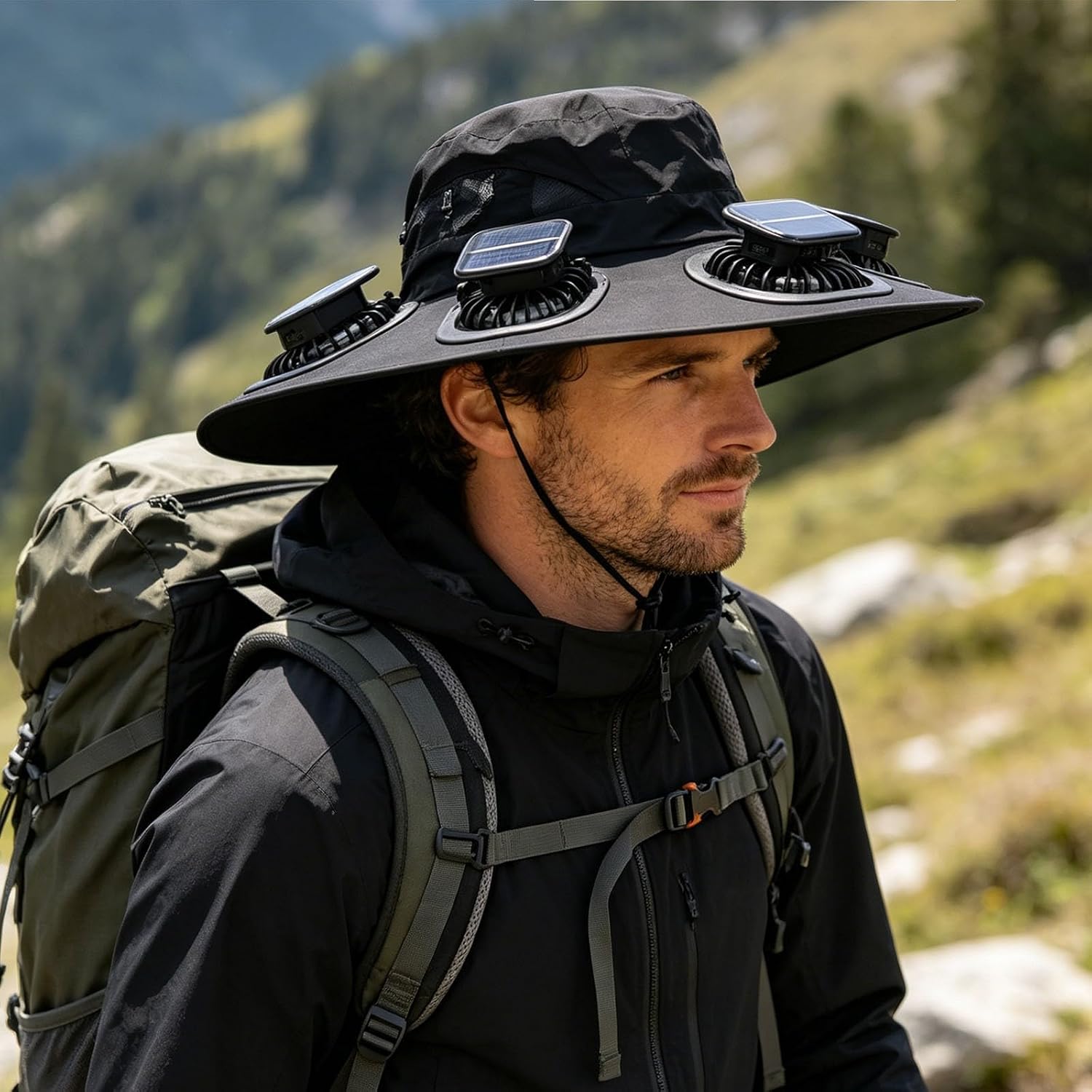Visor Sun Hat - 2026 Heißer Sommer 6-Ventilator-Sonnenkappe mit UV-Schutz