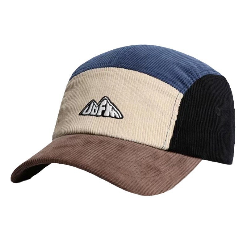 Corduroy Cap 5 Panel - Visierhut für Herren und Damen, 5