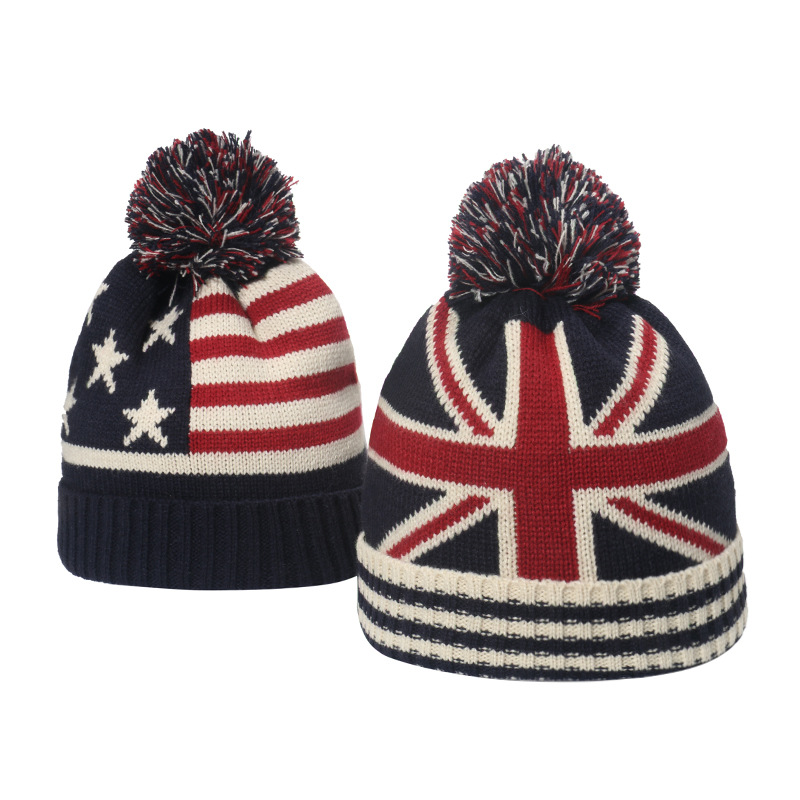 Beanie Cuffed Knit - Unisex-Wintermütze mit Bündchen, gestrickt, warme Mütze,