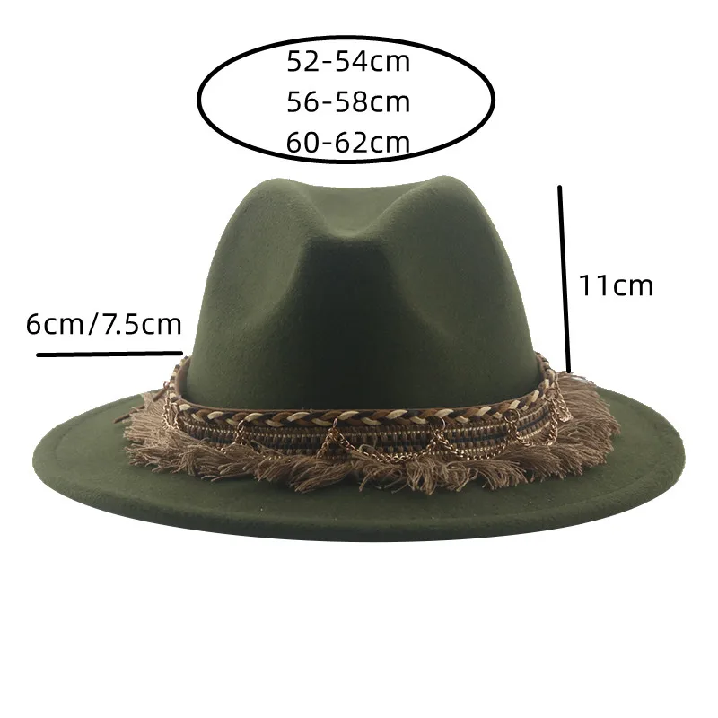 Cowboy Hüte Hut Fedora Hut Gef – Fedora Hat Wool Bewertung und Preis