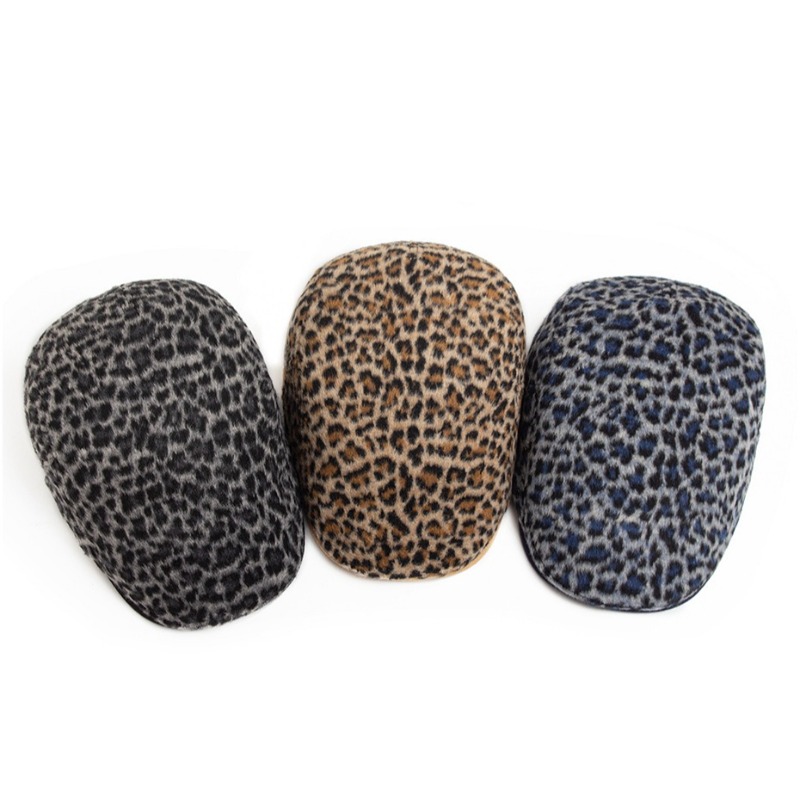 1 Stück Unisex Leopardenmuster – Newsboy Cap Ivy Bewertung und Preis
