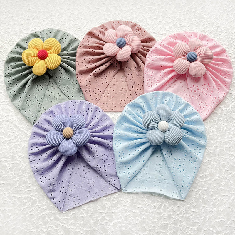 3D Blume Baby Turban Kappe Som – Dad Hat Cotton Bewertung und Preis