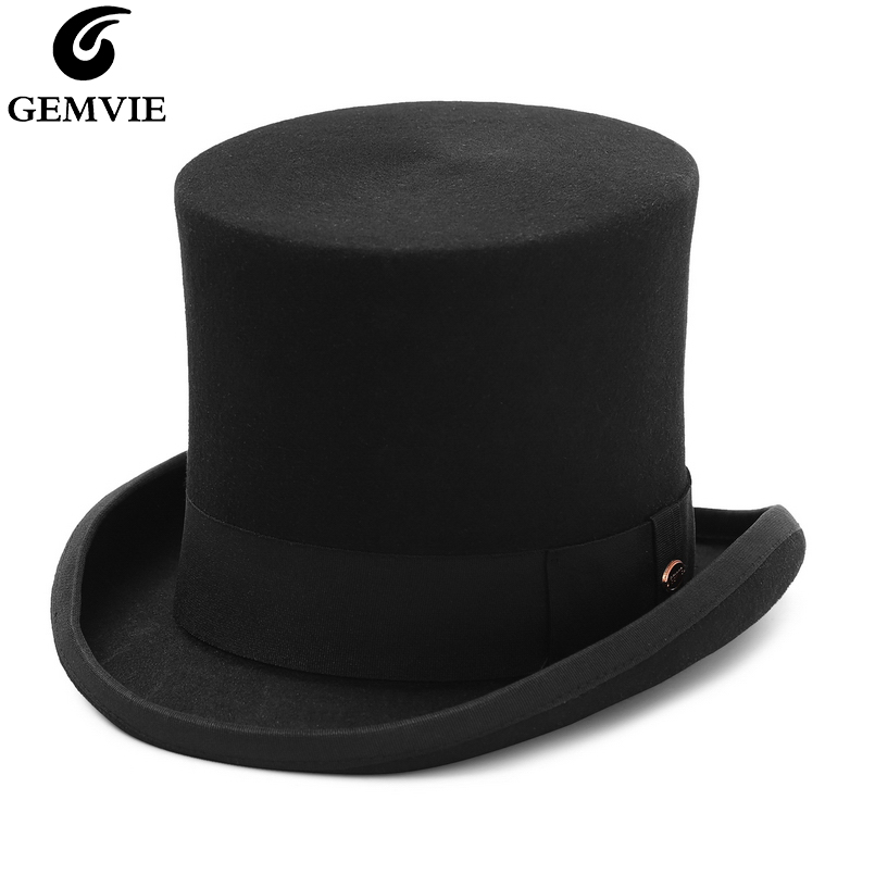 GEMVIE 17 cm 100 % Wollfilz-Zy – Fedora Hat Wool Bewertung und Preis