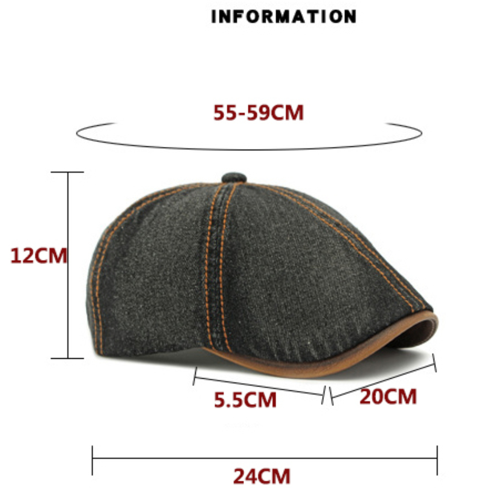 HT4735 Baskenmütze für Männer  – Newsboy Cap Ivy Bewertung und Preis