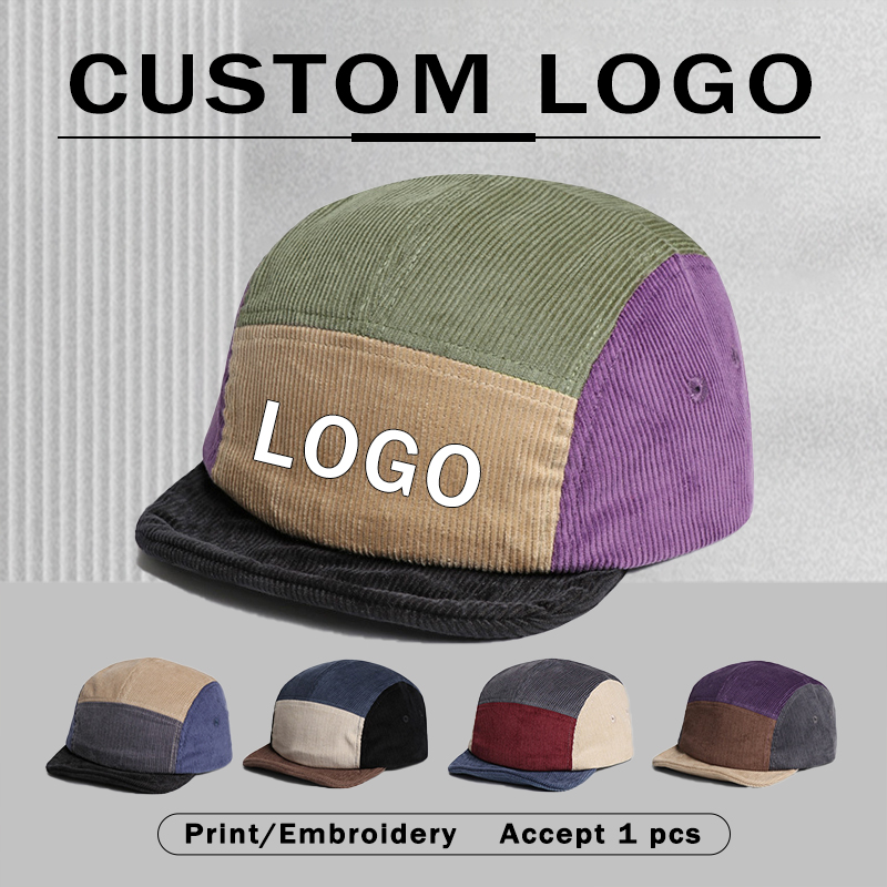Retro-Baseballkappen aus Cord  – Corduroy Cap 5 Panel Bewertung und Preis
