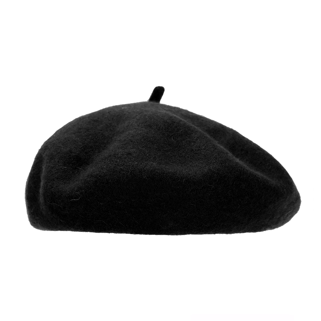 Eine einfarbige Wollmütze für  – Beret French Wool Bewertung und Preis