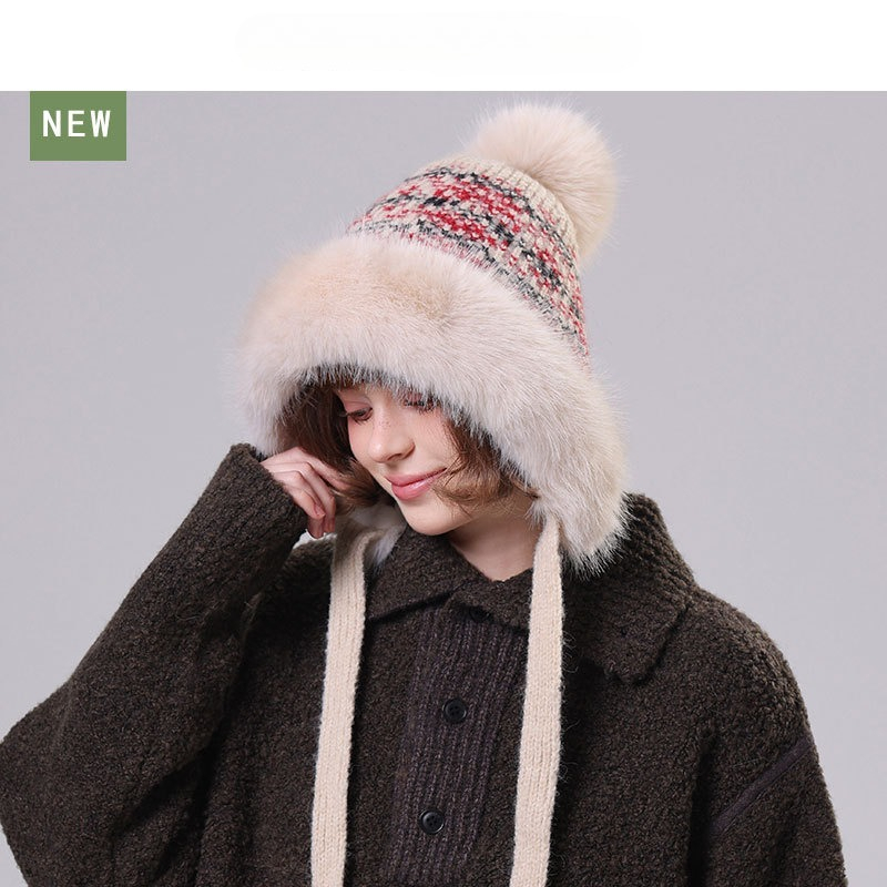 Damen Flauschige Strick-Trappe – Trapper Hat Ear Flap Bewertung und Preis