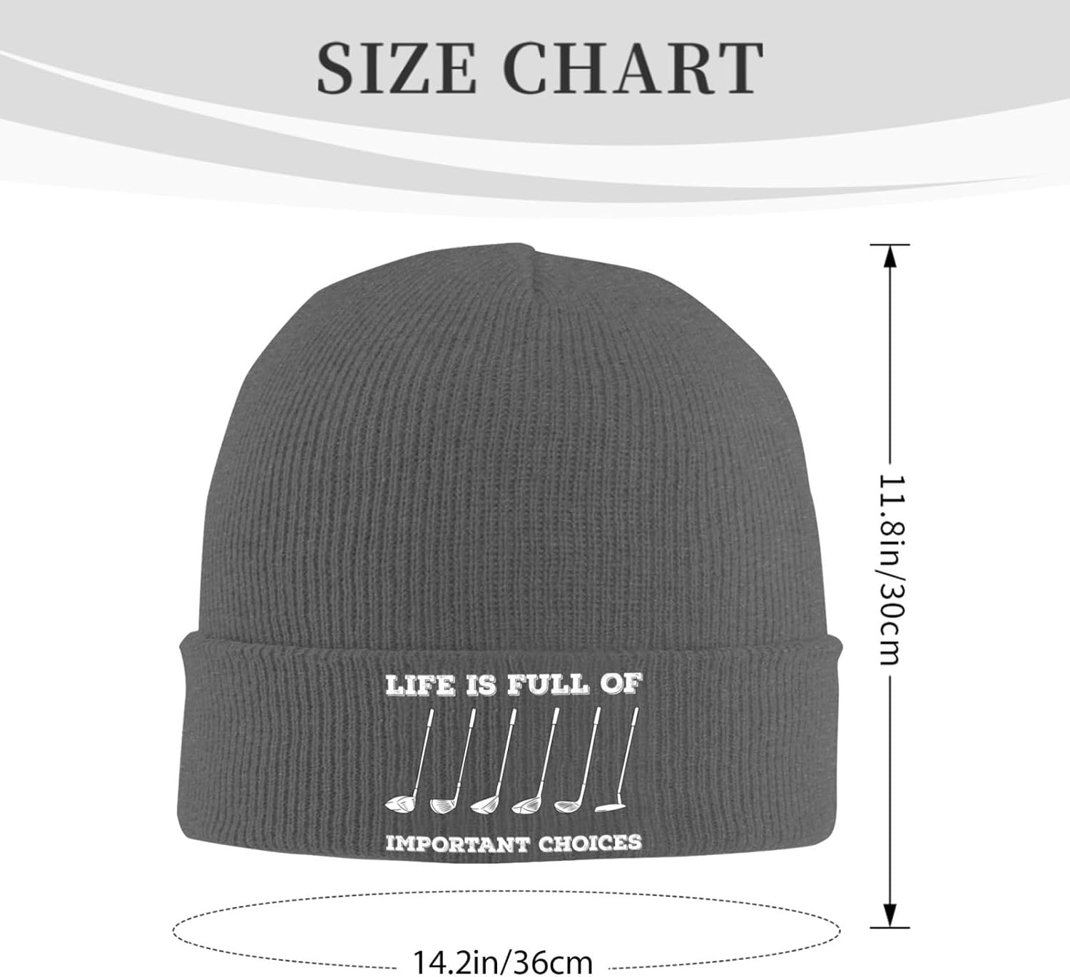 Das Leben ist voller wichtiger – Beanie Cuffed Knit Bewertung und Preis